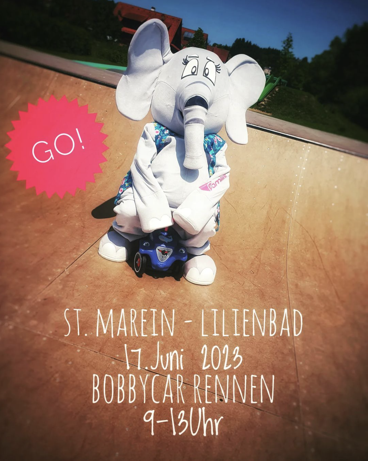 St. Marein– Lilienbad, Bobby-Car-Rennen, Charity Event